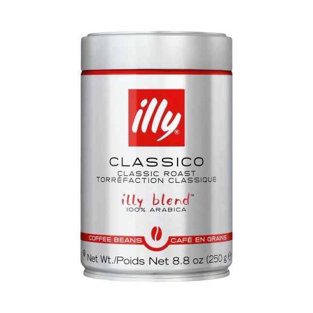 Illy Classico Whole Bean Coffee Medium Roast 250g
