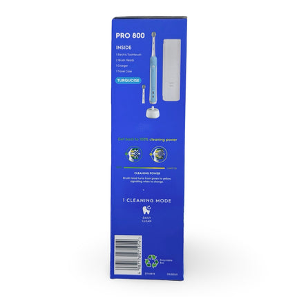 oral b pro 800 deeper clean electric toothbrush