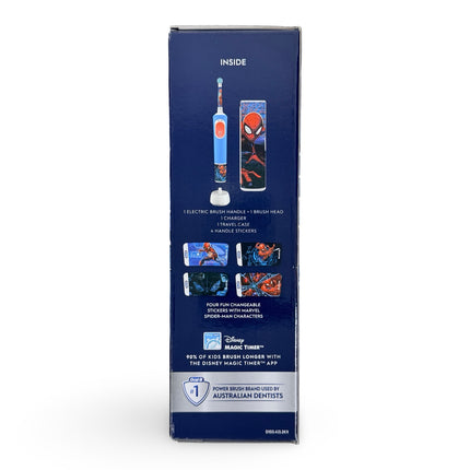 oral b pro 300 spiderman toothbrush