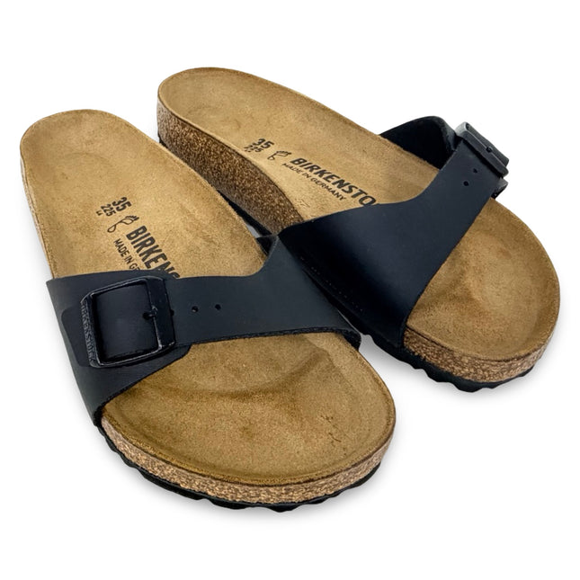 Birkenstock Madrid Unisex Regular Fit Sandals – Black