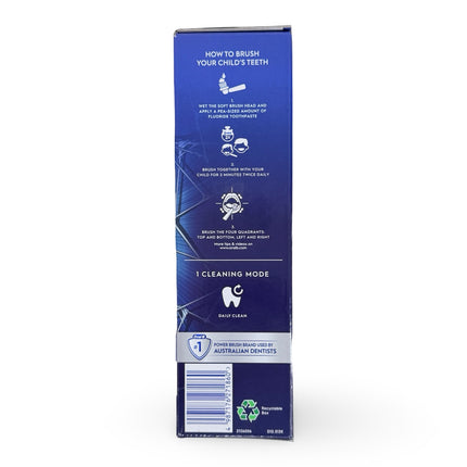 Oral-B Vitality Spiderman kids electric toothbrush with soft bristles and 2-minute timer