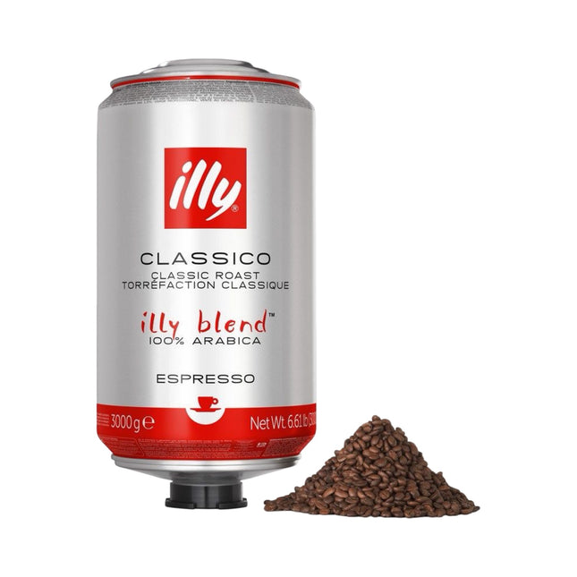 Illy Classico Whole Bean Coffee Medium Roast 3kg