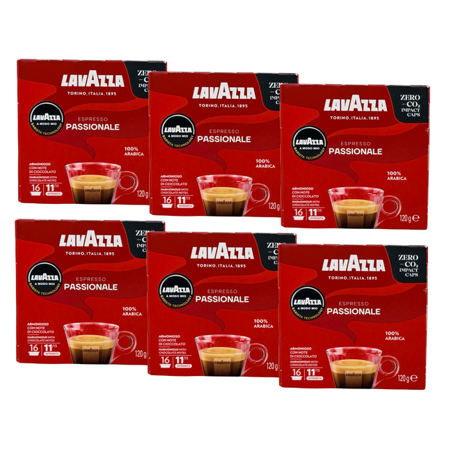 Lavazza Passionale A Modo Mio Coffee Pods 96 Pack